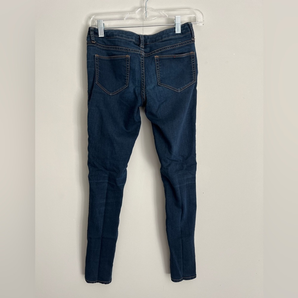 Mossimo Supply Co. Dark Blue Skinny Jeans